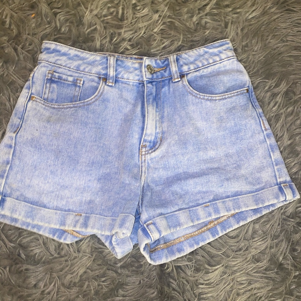 PACSUN denim mom shorts